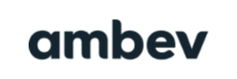 Logotipo da Ambev, cliente da EHK Engenharia