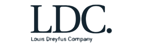 Logotipo da LDC Louis Dreyfus Company, cliente da EHK Engenharia