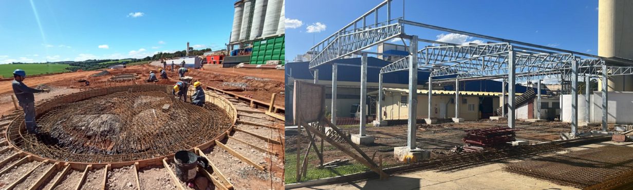 Fundações e contenções, foto 3. Obra executada pela EHK Engenharia