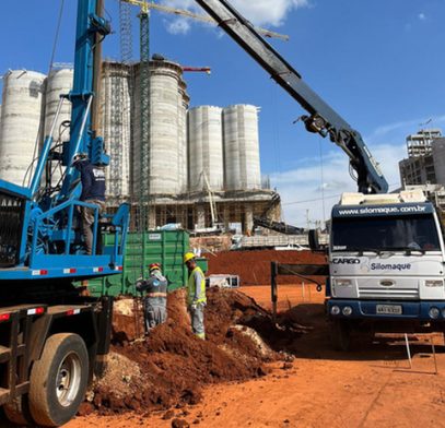 Fundações e contenções, foto 4. Obra executada pela EHK Engenharia