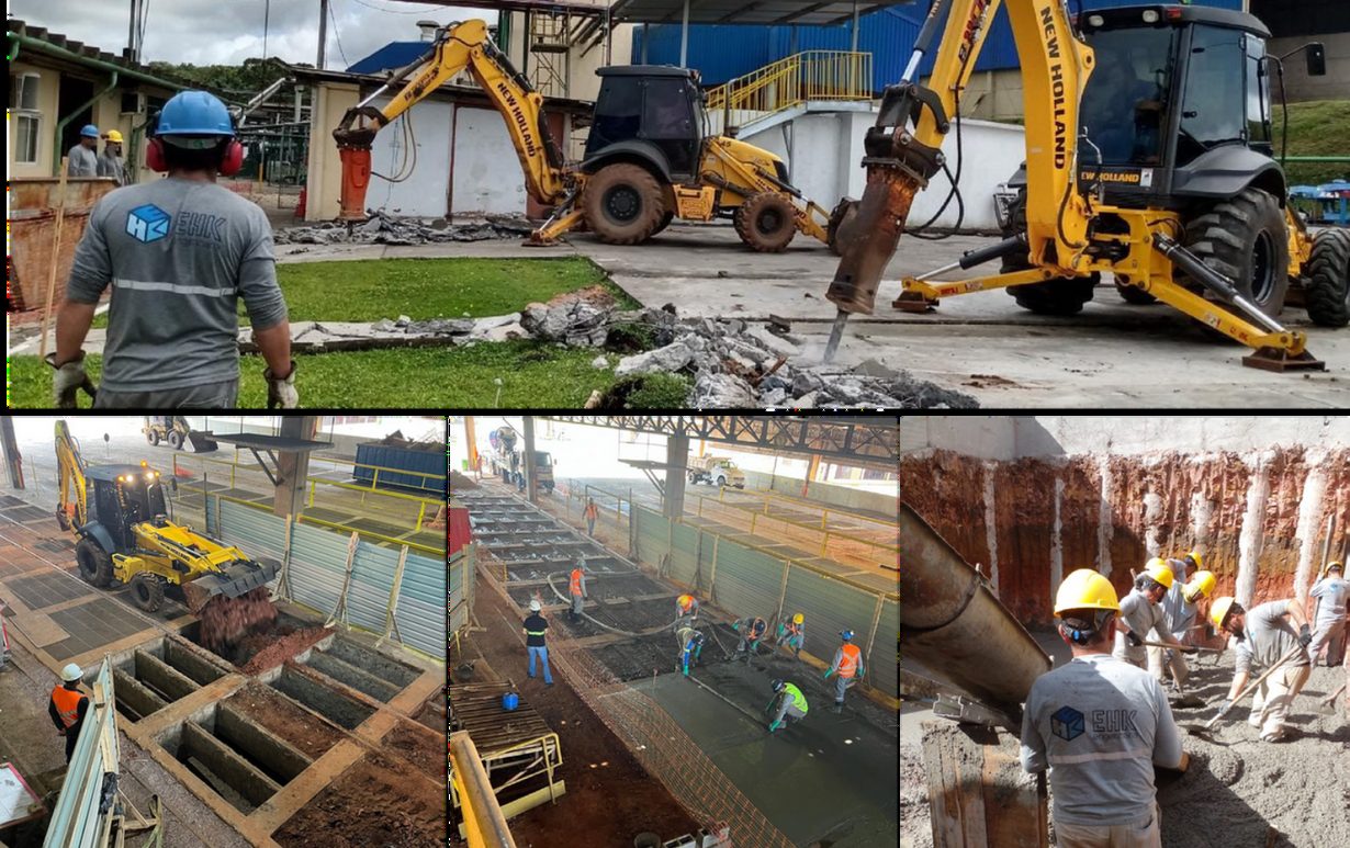 Fundações e contenções, foto 5. Obra executada pela EHK Engenharia