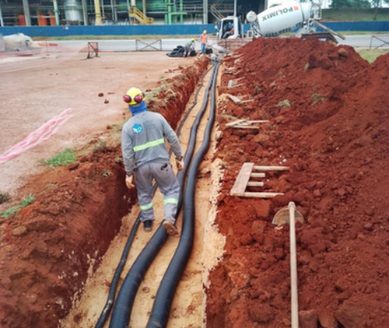 Bunge, foto 1. Obra executada pela EHK Engenharia