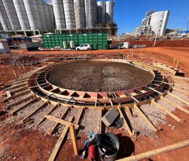 Maltaria Campos Gerais, foto 2. Obra executada pela EHK Engenharia