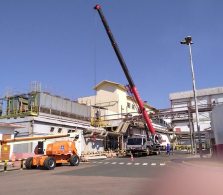 Obras em pré-moldado, foto 1. Obra executada pela EHK Engenharia